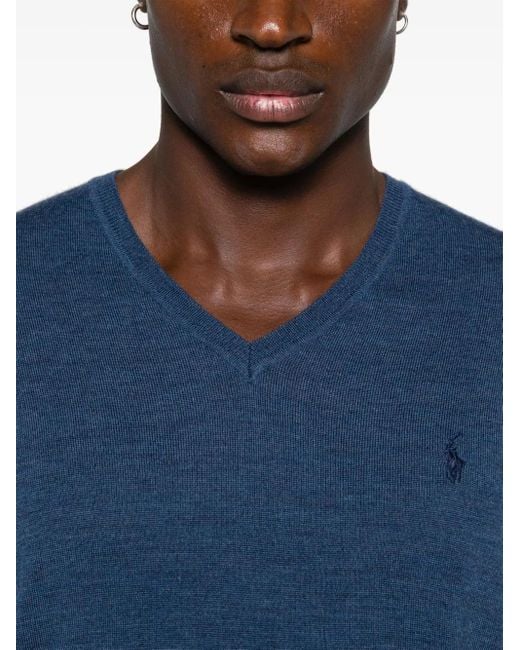メンズ Polo Ralph Lauren ポロポニー セーター Blue