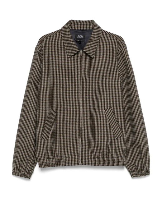 Giacca-Camicia Gilbert di A.P.C. in Brown da Uomo
