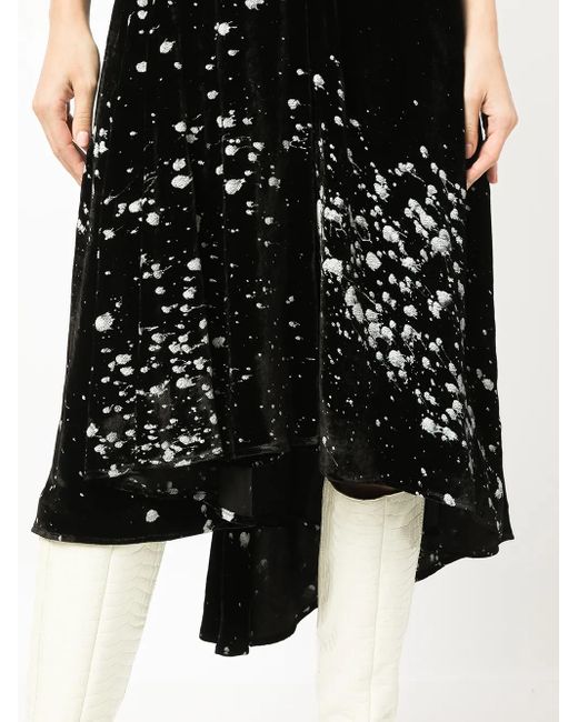 Sankuanz Black Rock Mit Spray-Print