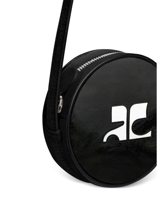 Courreges White Reedition Small Circle Bag