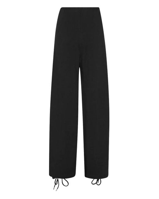 ROTATE BIRGER CHRISTENSEN Black Jogginghose mit Schnürung