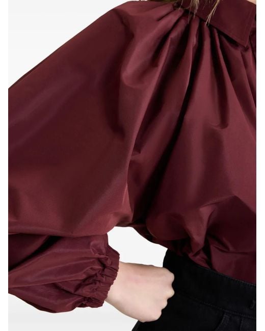Patou Red Balloon Blouse