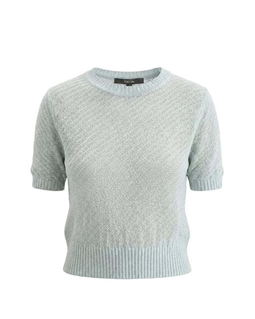 Toccin Gray Merryn Short-Sleeve T-Shirt