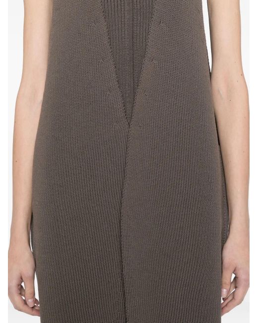 Rick Owens Brown Cyclops Coat