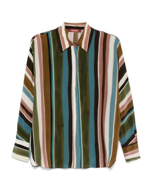 Max Mara Arpe シャツ Green