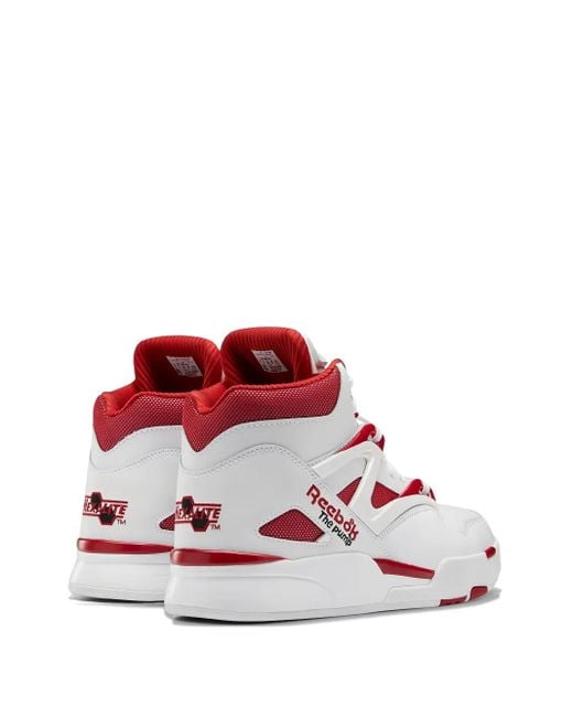 Reebok Pink Pump Omni Zone Ii High-Top Sneakers for men
