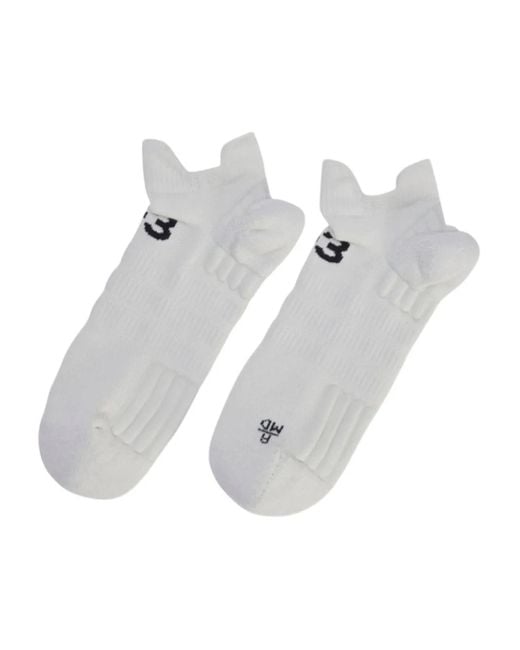 Y-3 White Logo-Detail Socks for men