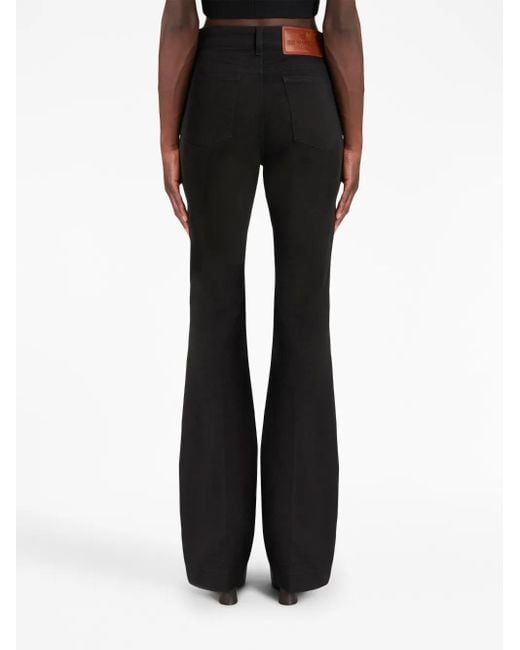 Etro Black Flare Jeans