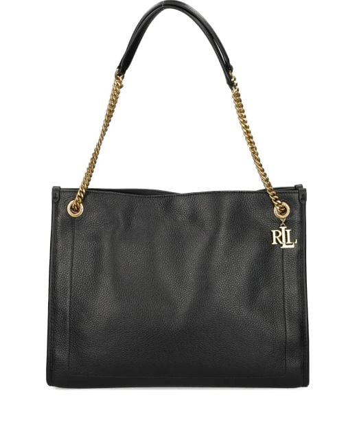 Ralph Lauren Black Bradley Tote Bag