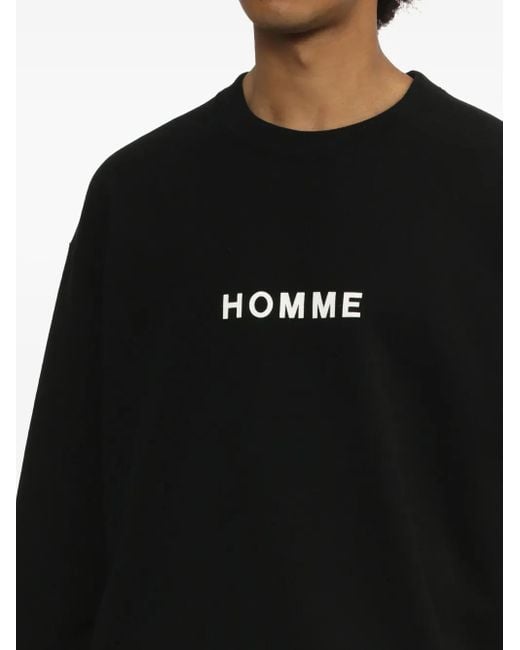 Sweat À Logo Comme des Garçons pour homme en coloris Black