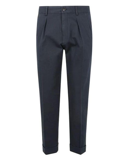 Incotex Straight Broek in het Blue voor heren