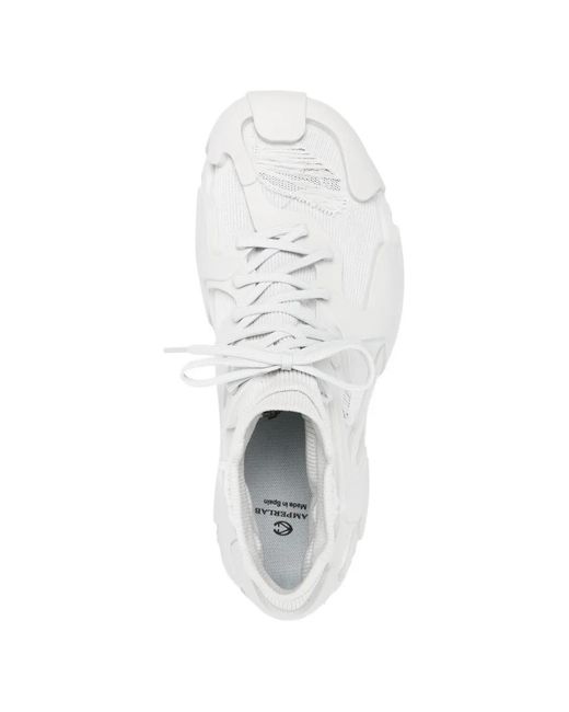 CAMPERLAB White Lace-Up Sneakers for men