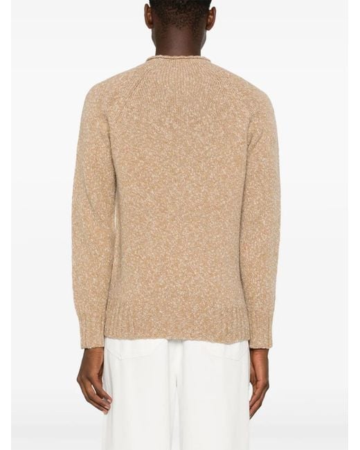 Pull À Design Chiné Drumohr pour homme en coloris Natural