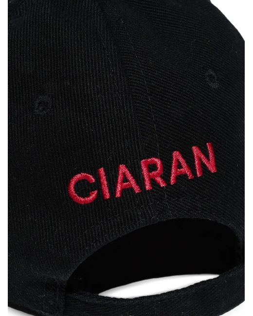 CIARAN Black Cc1 Embroidered Cap