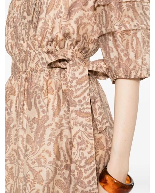 Ba&sh Pink Robe Teodora Mini Dress