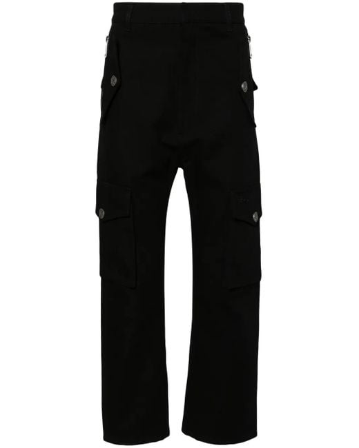 Balmain Black Cargo Pants for men