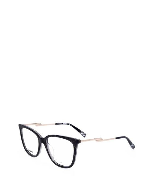 Missoni Black Square-Frame Glasses