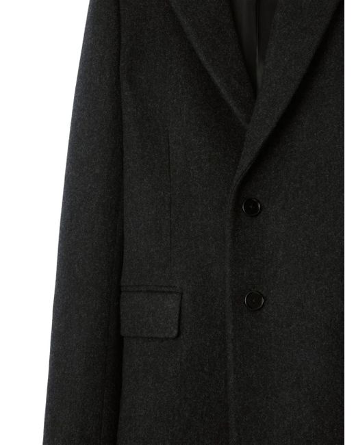 Abrigo de vestir Burberry de color Black
