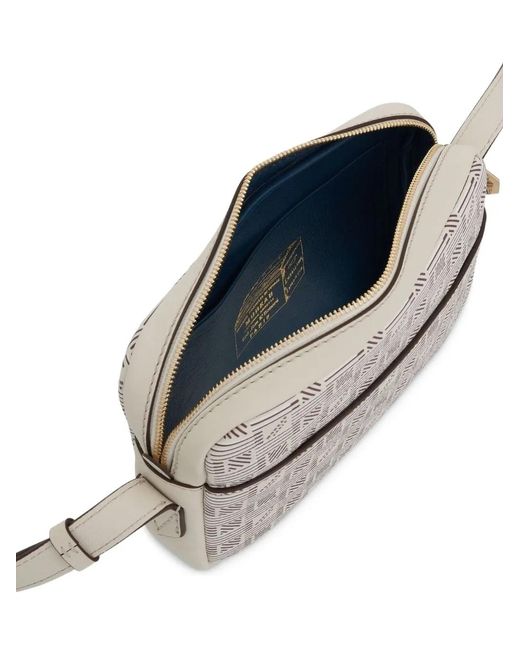 Moreau Gray Savoie 24 Pm Monogram-Pattern Shoulder Bag