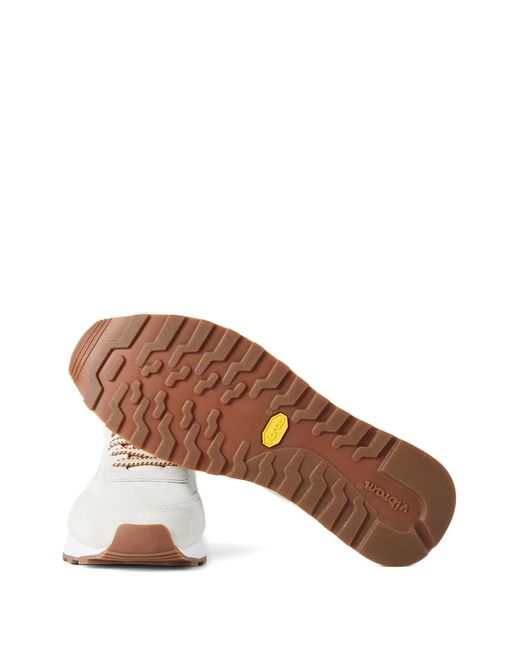 Paul Smith White Aston Striped Leather Sneakers for men