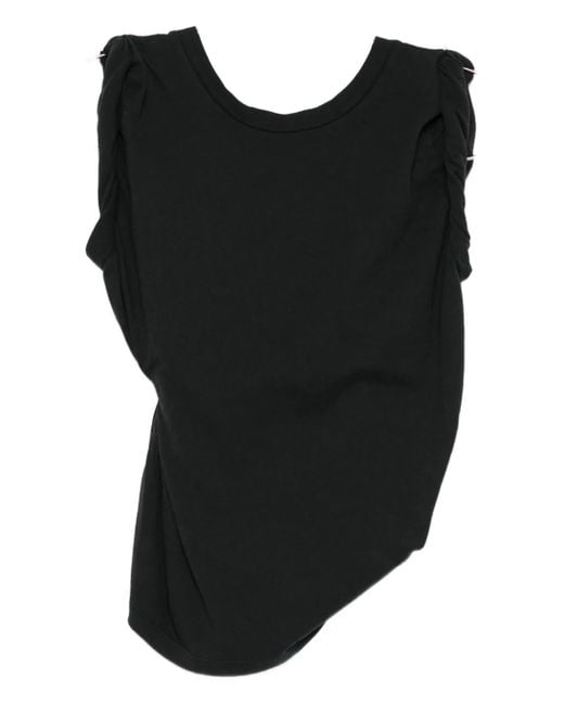 Our Legacy Black Twisted Top