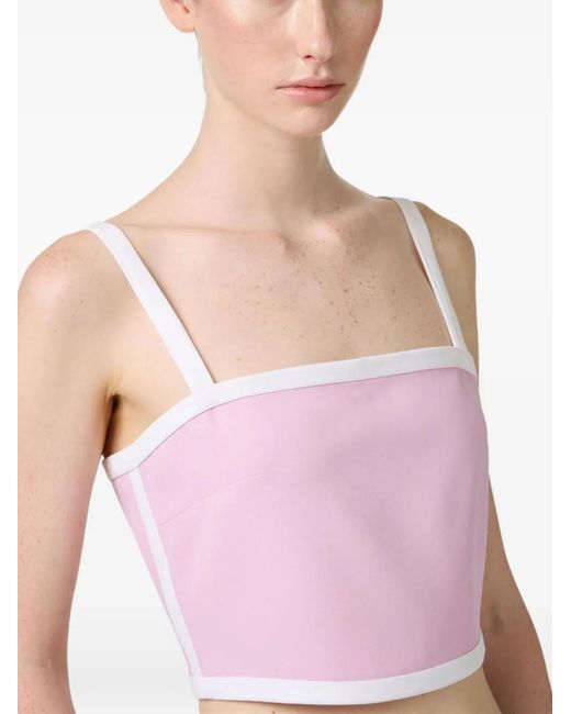 Iceberg Pink Cropped Top
