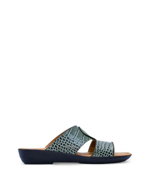 Fratelli Rossetti Blue Cut-Out Effect Sandals for men