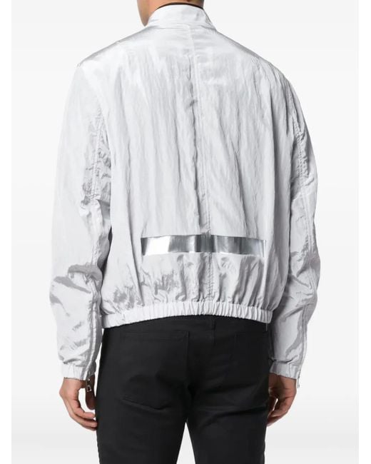Neil Barrett Gray Welt-Pocket Bomber Jacket for men
