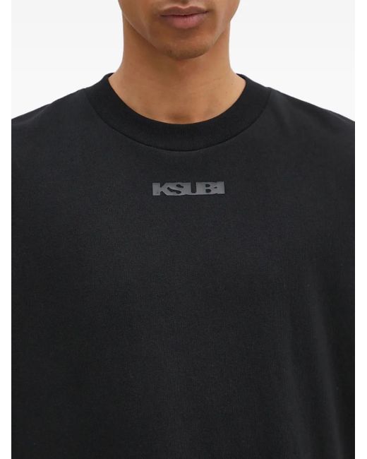 T-Shirt Con Logo di Ksubi in Black da Uomo