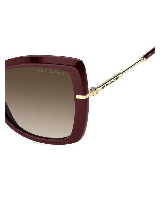 Marc Jacobs Zonnebril Met Cat-Eye Montuur in het Brown