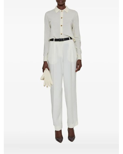 Camisa con botones arch4 de color White