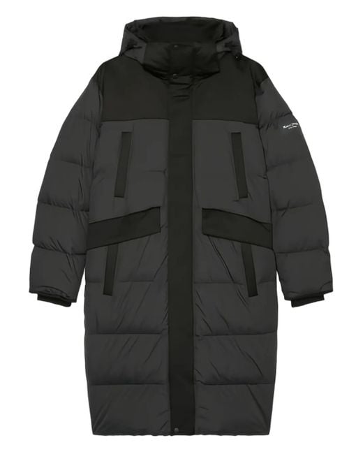 Marc O' Polo Black Hooded Padded Parka for men