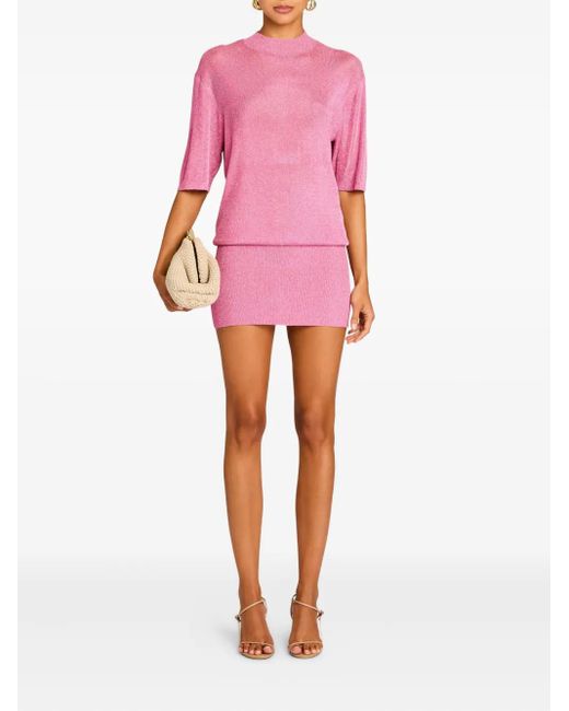 SER.O.YA Pink Rae Mini Dress