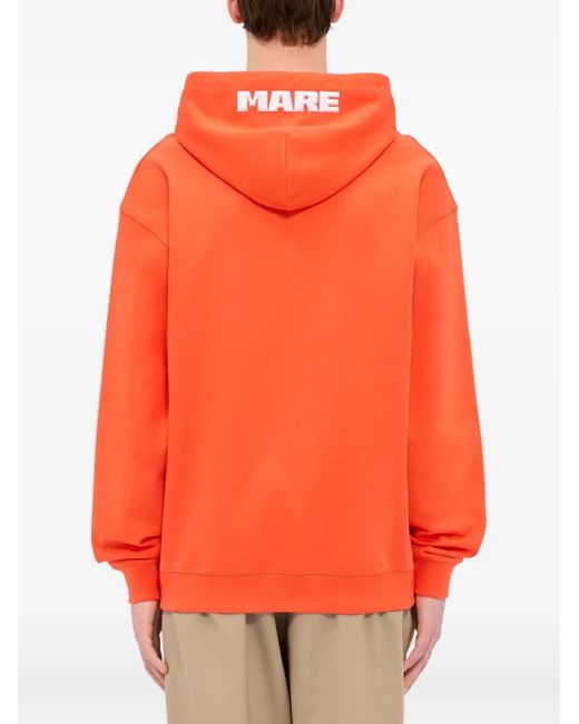 メンズ MSGM コットン パーカー Orange
