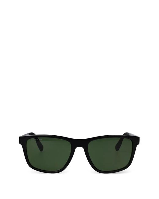 Lacoste Green Logo-Plaque Sunglasses for men