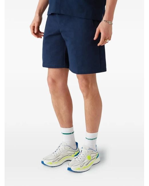 Casablanca Blue Pattern-Detail Shorts for men