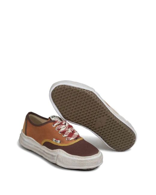 Maison Mihara Yasuhiro Brown Baker Irregular-Sole Sneakers for men
