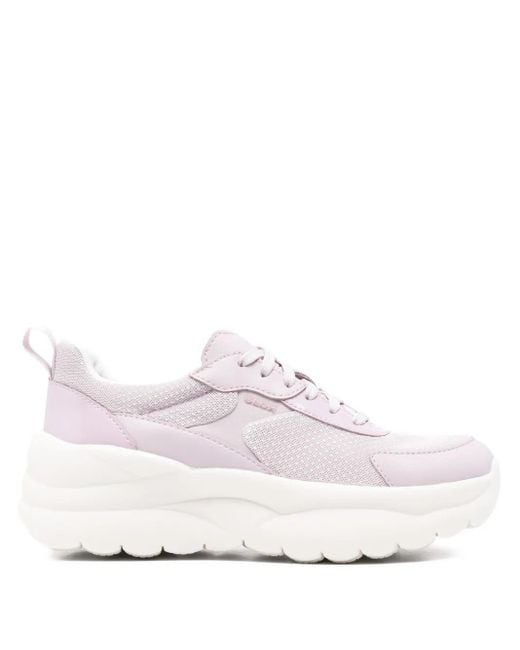 Geox White Xtors Sneakers mit Mesh-Einsatz