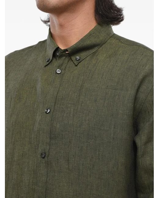 DSquared² Green Button-Down Shirt for men
