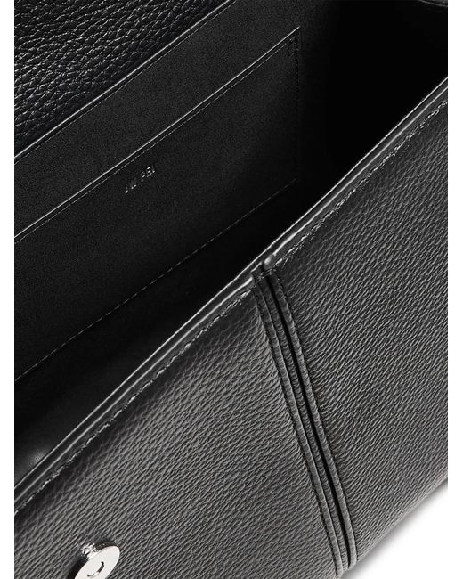JW PEI Black Elise Logo-Detail Tote Bag