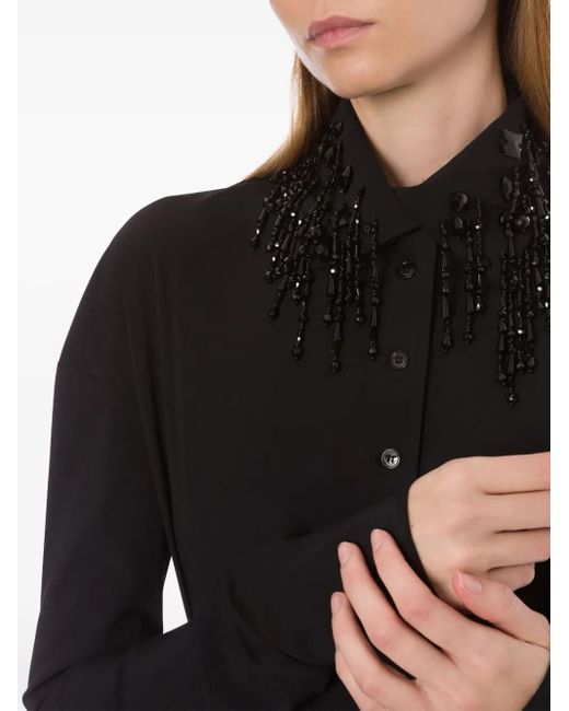 Alberta Ferretti Black Shirt