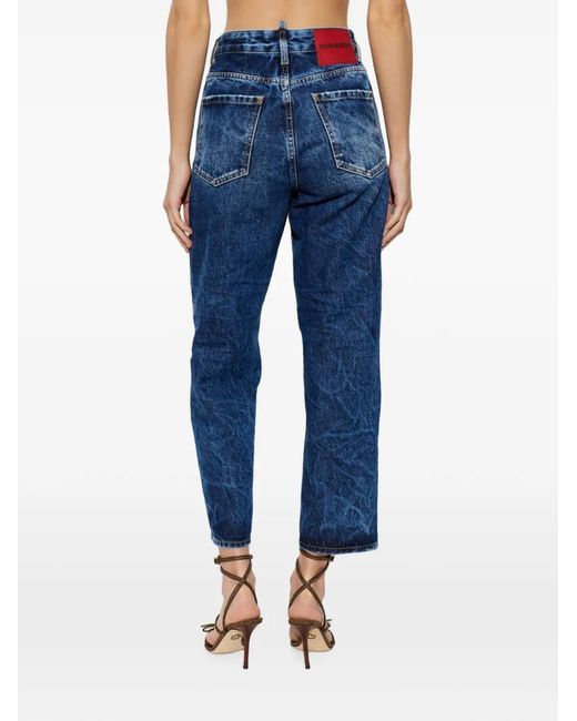 Vaqueros Boston Rectos DSquared² de color Blue