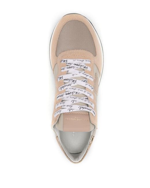 Philippe Model Pink 'TRPX' Sneakers