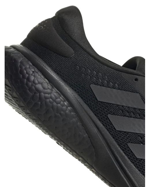 Adidas Black Supernova 2 "Triple" Sneakers
