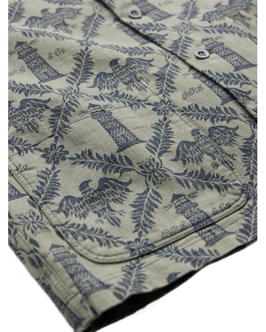 Camicia A Maniche Corte di RRL in Gray da Uomo