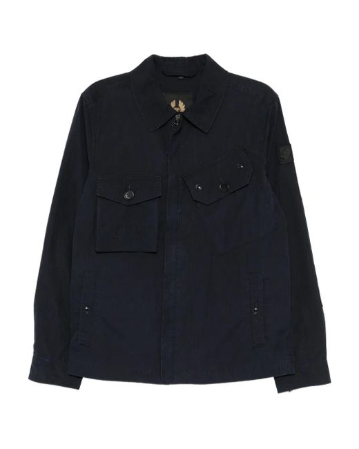 Belstaff Hemdjacke Mit Klappentasche in Blue für Herren