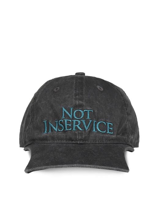 SRVC Studio Gray Embroidered-Logo Baseball Cap
