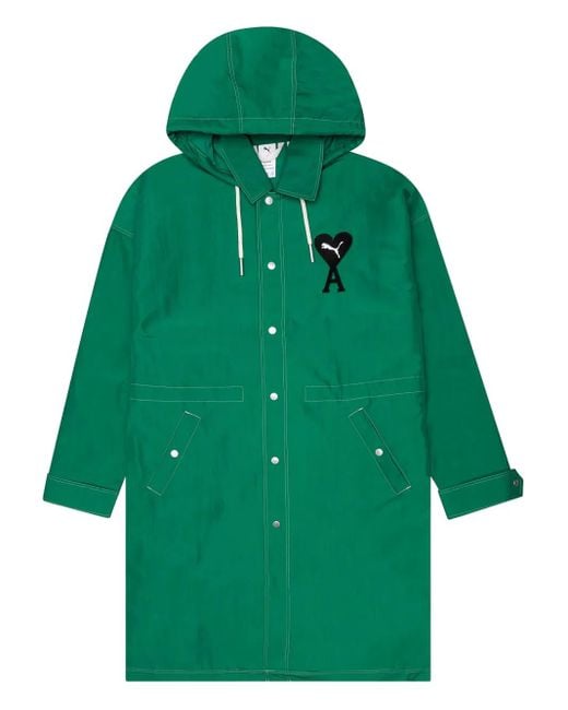 メンズ PUMA X Ami フーデッド ジャケット Green