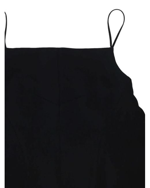 Givenchy Black Spaghetti-Strap Cady Blouse