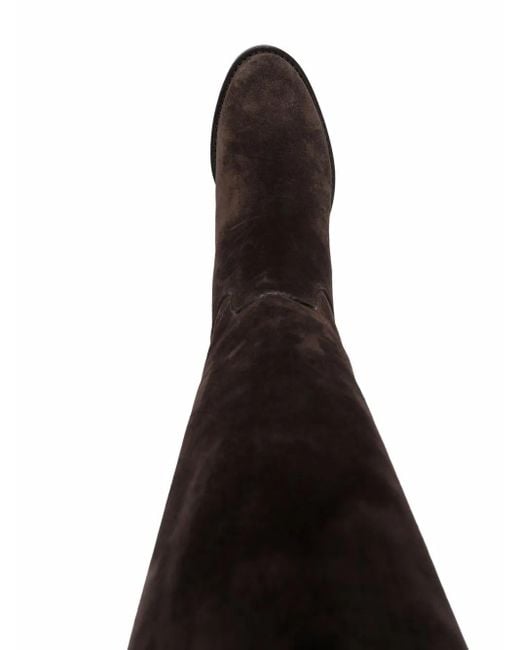 Ferragamo Brown Tawnie Knee-High Boots